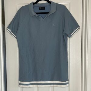 Tailored Athlete Men's Blue Polo Shirt